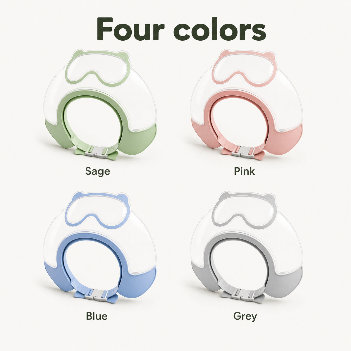 Otterly Bath Visor — Rinse Their Hair, Not Their Eyes