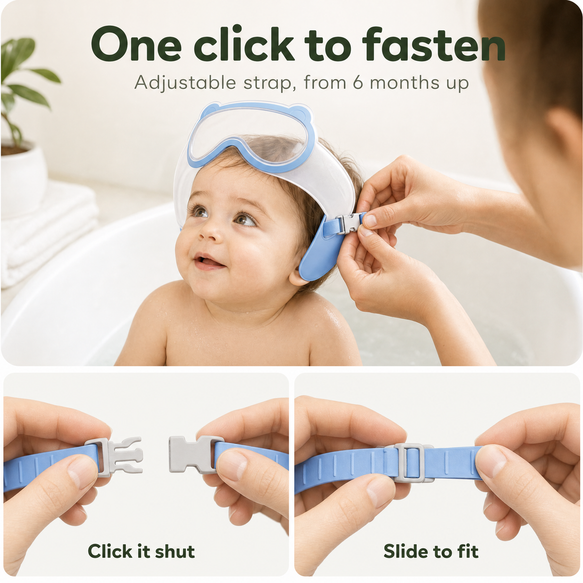 Otterly Bath Visor — Rinse Their Hair, Not Their Eyes
